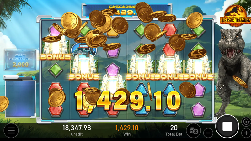 侏儸紀寶藏,侏儸紀寶藏rsg,侏儸紀寶藏玩法,RSG電子