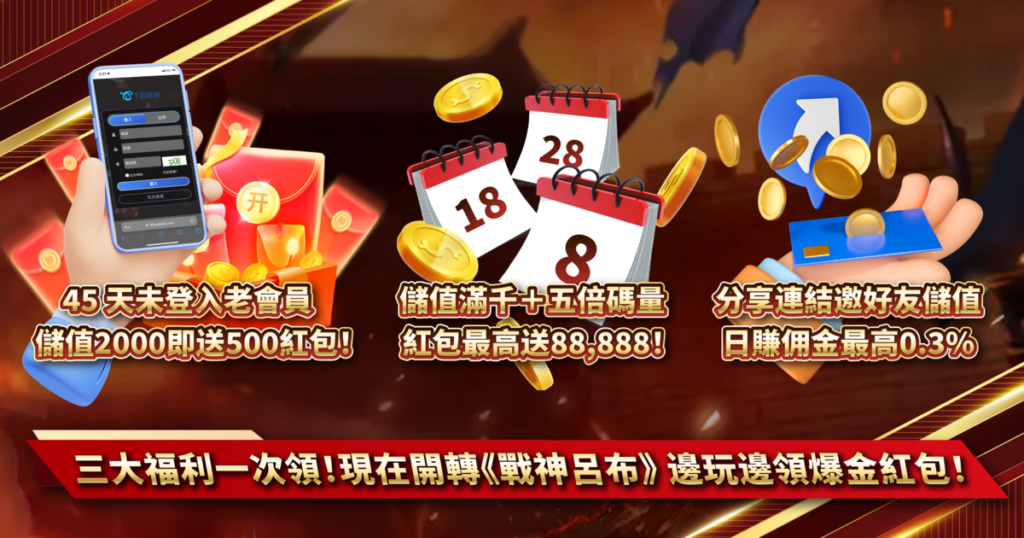 戰神呂布,RSG電子,老虎機,老虎機攻略,USDT娛樂城